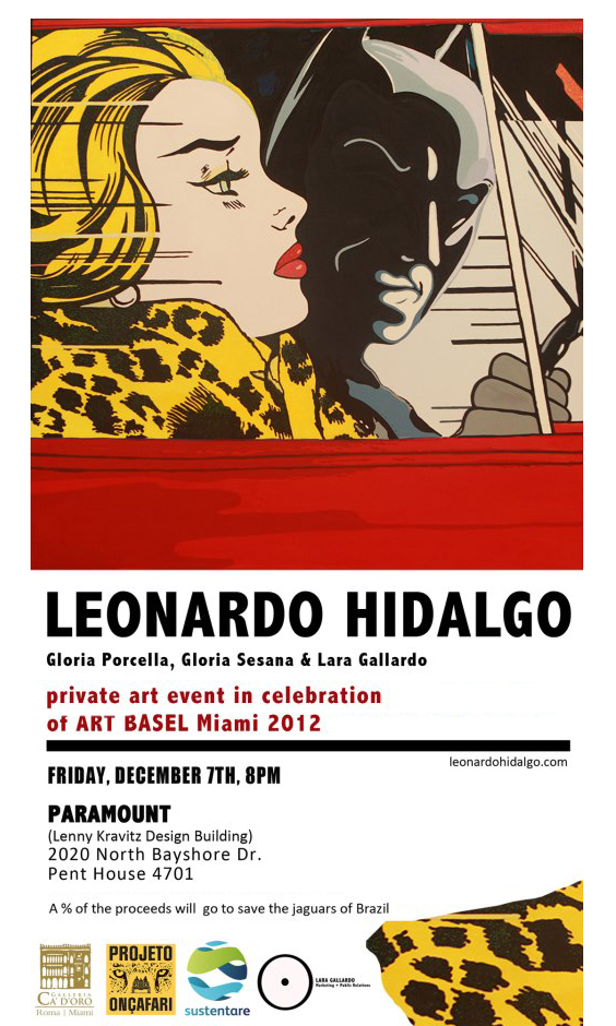 LEONARDO HIDALGO @ PARAMOUNT : Ca' d'Oro Art Gallery Miami